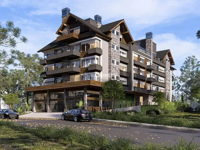Apartamento com 123m² 2 quartos e 2 banheiros, à venda, no bairro Centro em Canela