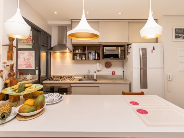 Foto do Apartamento - Apartamento tipo para venda em Pinheiros com 1 quarto, sendo 1 suíte, 72m² | Lares e Andares Imóveis