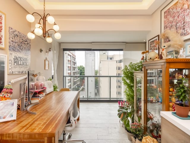 Foto do Apartamento - Apartamento tipo para venda em Pinheiros com 1 quarto, sendo 1 suíte, 72m² | Lares e Andares Imóveis