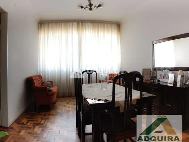 Apartamento com 146m² 3 quartos e 2 banheiros, à venda, no bairro Centro em Ponta Grossa