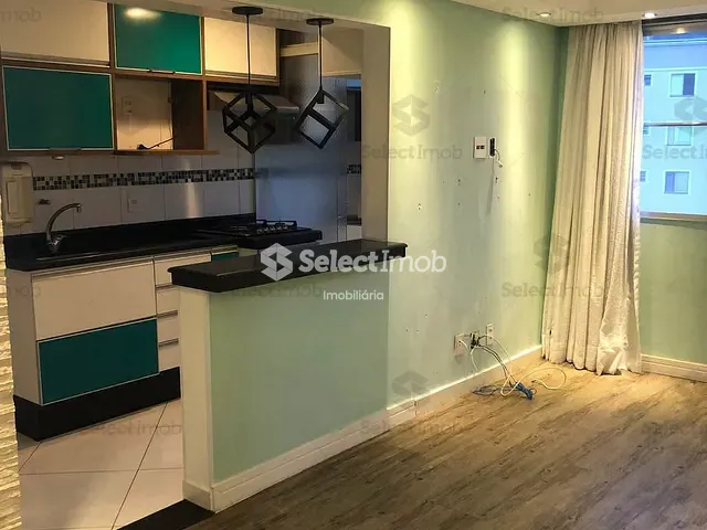Apartamento com 47m² 2 quartos e 1 banheiro, à venda, no bairro Parque São Vicente em Mauá