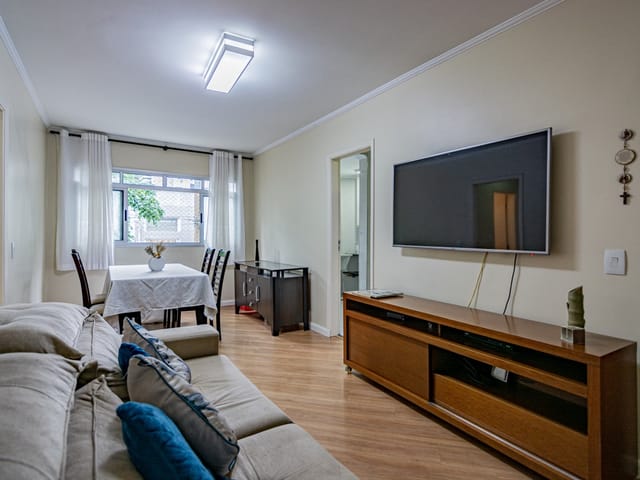 Foto do Apartamento - Apartamento tipo para venda e locação em Indianópolis com 2 quartos, 62m² | Lares e Andares Imóveis