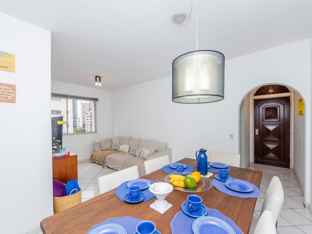 Foto do Apartamento - Apartamento tipo para venda em Indianópolis com 3 quartos, sendo 1 suíte, 77m² | Lares e Andares Imóveis