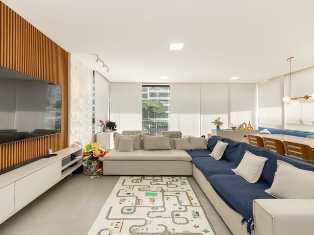 Foto do Apartamento - Apartamento tipo para venda em Brooklin com 3 quartos, sendo 3 suítes, 157m² | Lares e Andares Imóveis