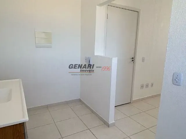 Apartamento com 55m² 2 quartos e 1 banheiro, para alugar, no bairro Conjunto Habitacional Residencial Veredas da Conquista em Indaiatuba