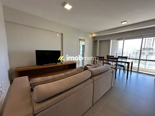 Apartamento com 92m² 2 quartos e 3 banheiros, para alugar, no bairro Cambuí em Campinas