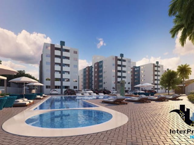 Apartamento com 59m² 2 quartos e 1 banheiro, à venda, no bairro Itaipava em Itajaí