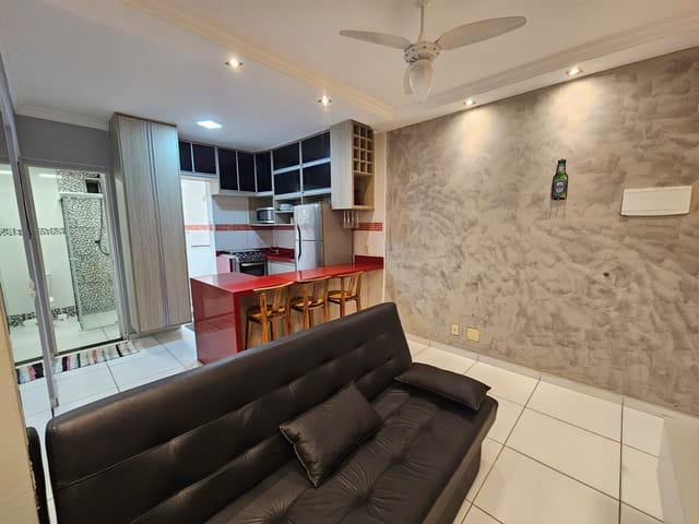 Apartamento 2 quartos e 1 banheiro, à venda, no bairro Jardim Vicente de Carvalho em Bertioga