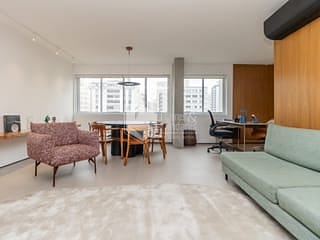 Foto do Apartamento-Apartamento tipo para venda em Itaim Bibi com 1 quarto, sendo 1 suíte, 90m²