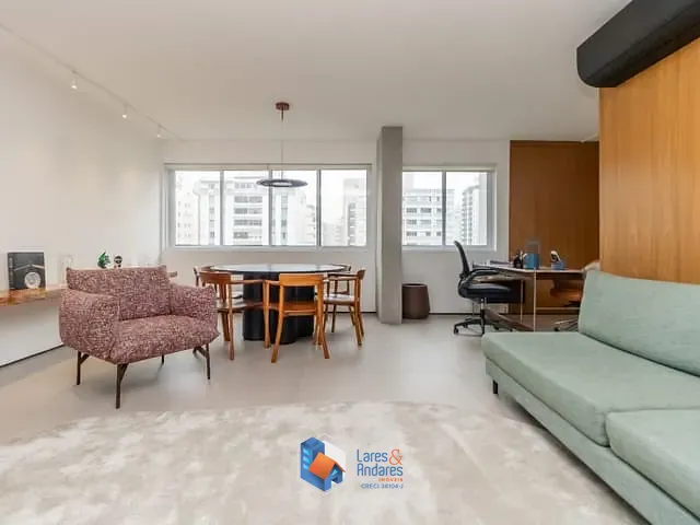 Apartamento com 90m² 1 quarto e 2 banheiros, à venda, no bairro Itaim Bibi em São Paulo