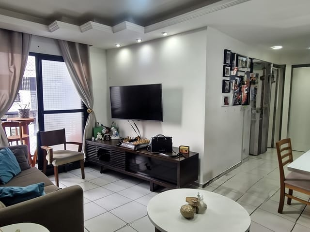 Apartamento 3 quartos e 2 banheiros, à venda, no bairro Torre em João Pessoa