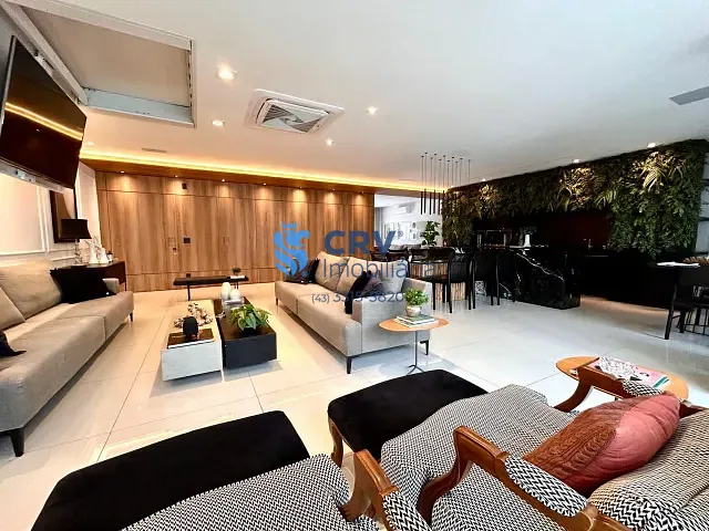 Apartamento com 342m² 3 quartos e 5 banheiros, à venda, no bairro Gleba Fazenda Palhano em Londrina