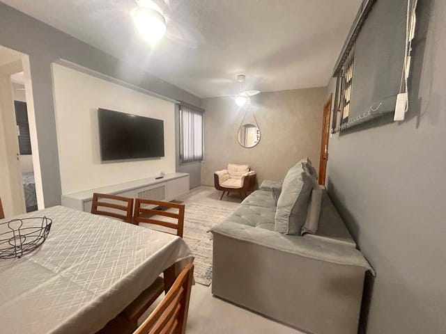 Apartamento 2 quartos e 1 banheiro, à venda, no bairro Jardim Raphael em Bertioga