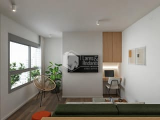 Foto do Apartamento-Apartamento tipo para venda em Vila Mariana com 1 quarto, sendo 1 suíte, 37m²