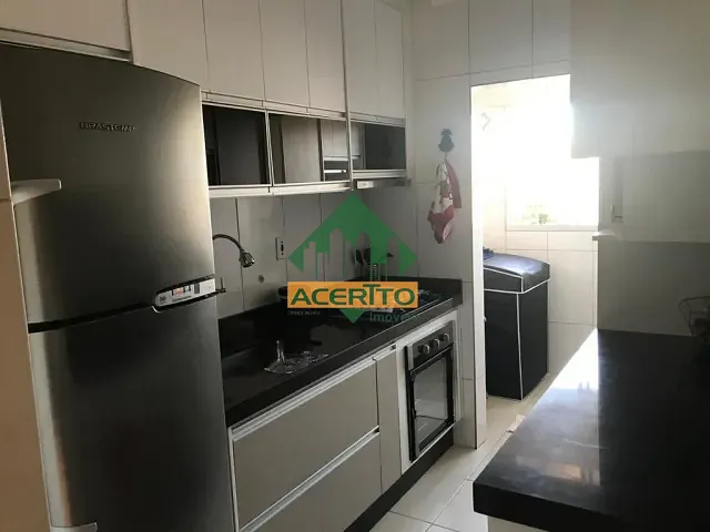 Apartamento com 54m² 2 quartos e 1 banheiro, à venda, no bairro Santana em Araçatuba