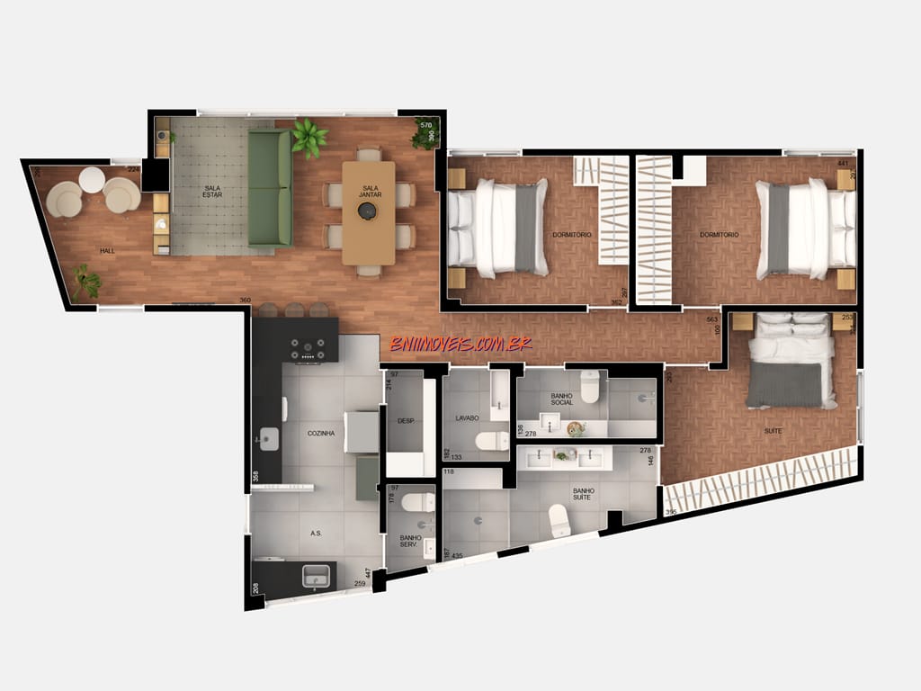 Apartamento, 3 quartos, 129 m² - Foto 21