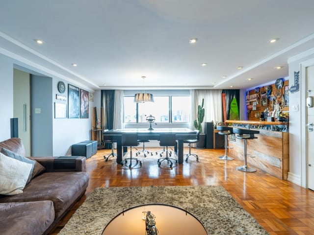 Foto do Apartamento - Apartamento para venda em Santo Amaro com 4 quartos, sendo 1 suíte , 155m² | Lares e Andares Imóveis