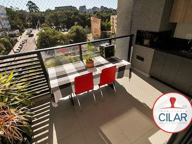 Apartamento 3 quartos e 2 banheiros, à venda, no bairro Cabral em Curitiba