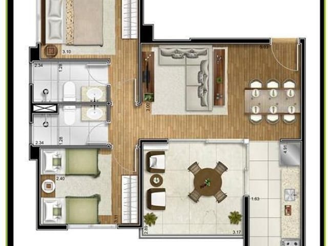 Foto do Apartamento - Apartamento residencial à venda, Chácara Klabin, São Paulo. | ZONA LESTE IMÓVEIS