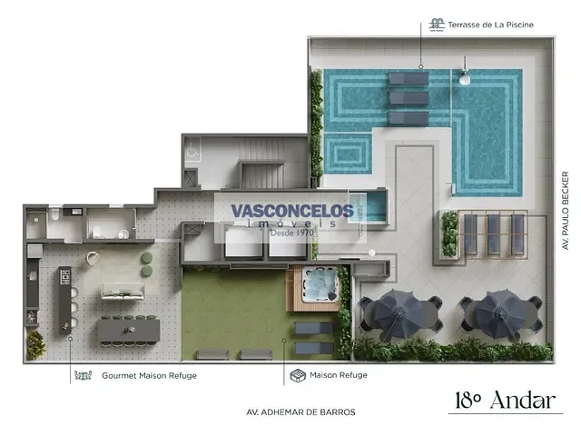 Apartamento 2 quartos e 3 banheiros, à venda, no bairro Vila Adyana em São José dos Campos