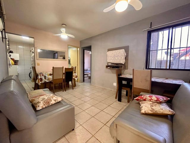 Apartamento 2 quartos e 1 banheiro, à venda, no bairro Jardim Raphael em Bertioga