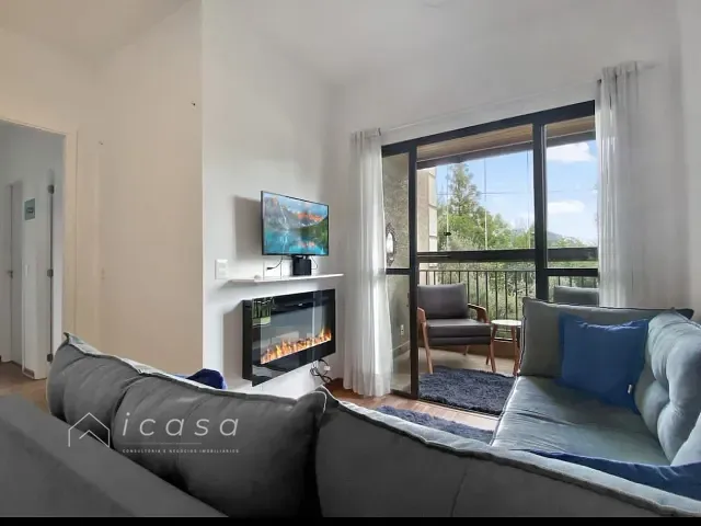Apartamento com 60m² 2 quartos e 1 banheiro, à venda, no bairro Parque Imbiry em Campos do Jordão