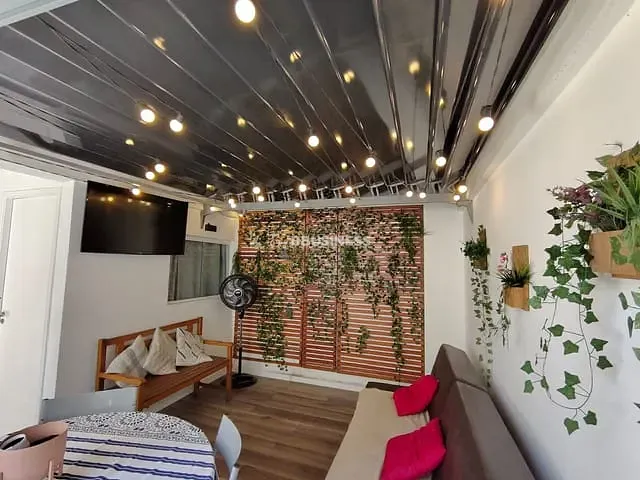 Apartamento 1 quarto e 2 banheiros, à venda, no bairro Loteamento João Batista Julião em Guarujá