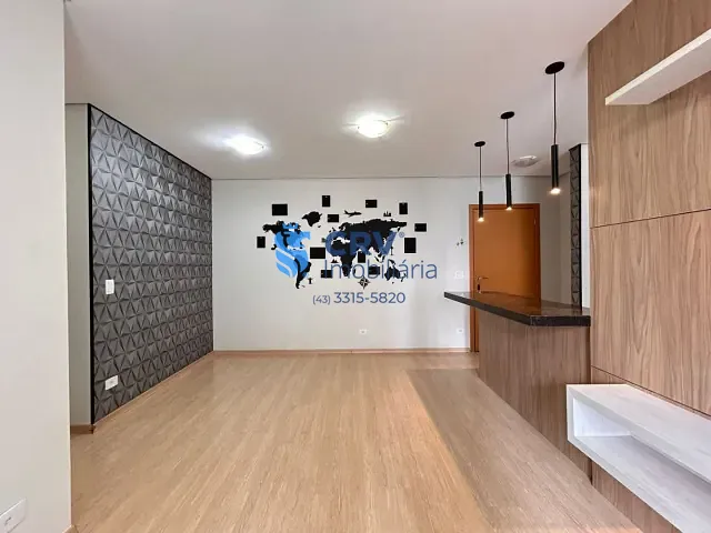Apartamento com 92m² 2 quartos e 2 banheiros, à venda, no bairro Gleba Fazenda Palhano em Londrina