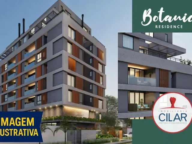 Apartamento 3 quartos e 2 banheiros, à venda, no bairro Jardim Botânico em Curitiba