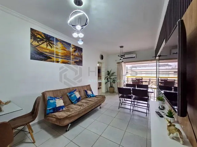 Apartamento 2 quartos e 1 banheiro, à venda, no bairro Pitangueiras em Guarujá