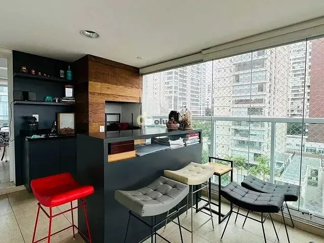 Apartamento 4 quartos e 5 banheiros, à venda, no bairro Campo Belo em São Paulo