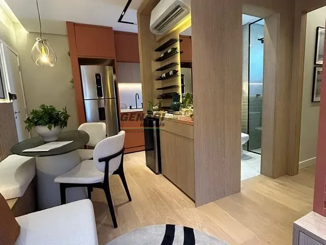 Apartamento com 40m² 2 quartos e 1 banheiro, à venda, no bairro Centro em Indaiatuba