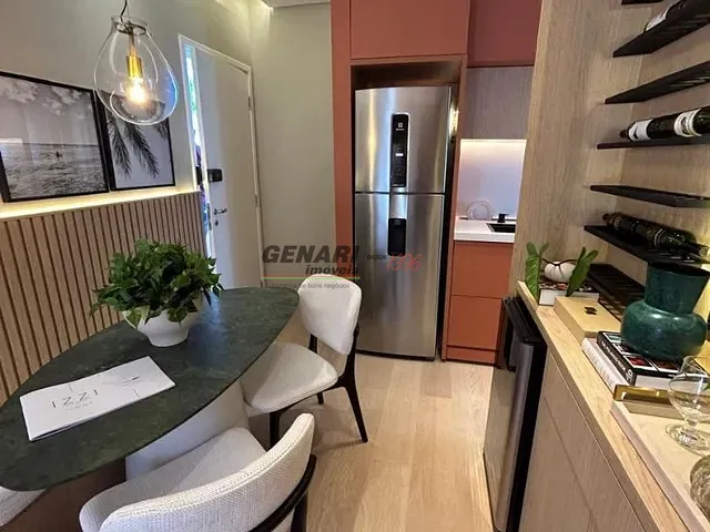 Apartamento com 40m² 2 quartos e 1 banheiro, à venda, no bairro Centro em Indaiatuba