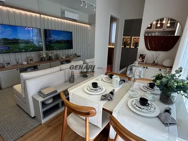 Apartamento com 46m² 2 quartos e 1 banheiro, à venda, no bairro Jardim Moriyama em Indaiatuba