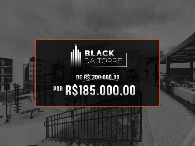 BLACK DA TORRE: De R$ 200.000 por R$ 185.000! Apartamento à venda, Colônia Dona Luiza, Ponta Grossa, PR