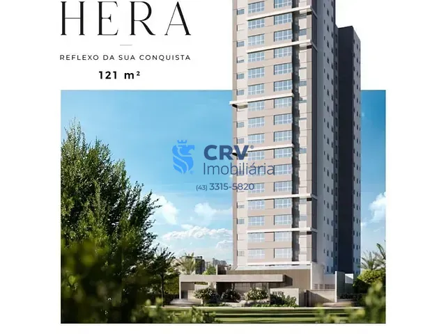 Apartamento com 156m² 3 quartos e 3 banheiros, à venda, no bairro Nikko em Londrina