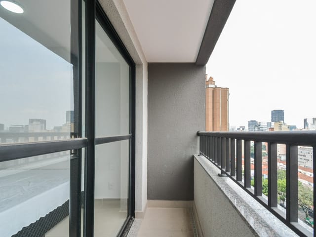 Foto do Apartamento - Studio para venda com 1 quarto, 25m² | Lares e Andares Imóveis