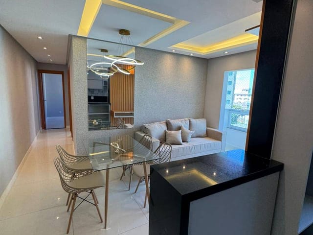 Apartamento com 55m² 2 quartos e 2 banheiros, à venda, no bairro Buraquinho em Lauro de Freitas