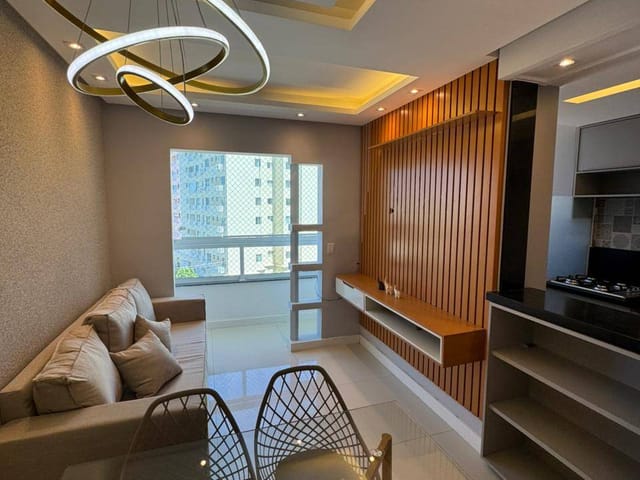 Apartamento com 55m² 2 quartos e 2 banheiros, à venda, no bairro Buraquinho em Lauro de Freitas