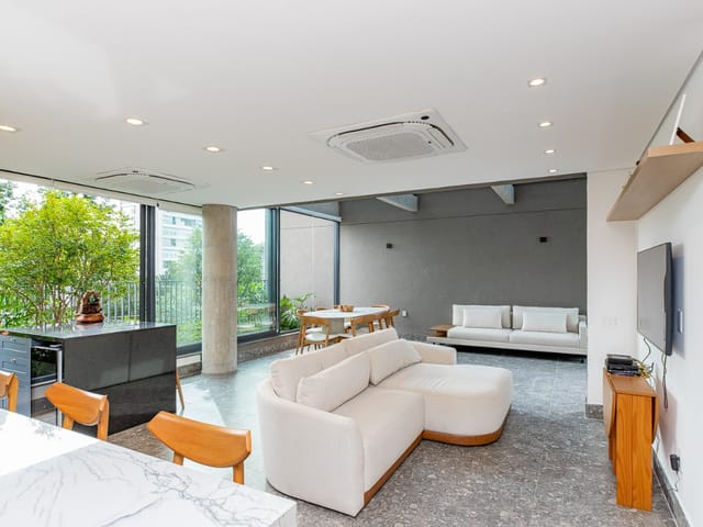 Foto do Apartamento - Apartamento garden para venda em Cidade Monções com 2 quartos, sendo 2 suítes, 165m² | Lares e Andares Imóveis