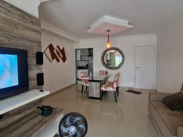 Apartamento com 82m² 2 quartos e 2 banheiros, para alugar, no bairro Centro em Bertioga