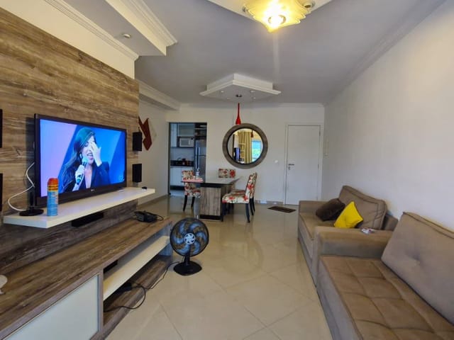 Apartamento com 82m² 2 quartos e 2 banheiros, para alugar, no bairro Centro em Bertioga