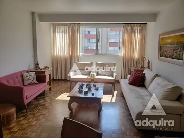 Apartamento com 166m² 3 quartos e 3 banheiros, à venda, no bairro Centro em Ponta Grossa