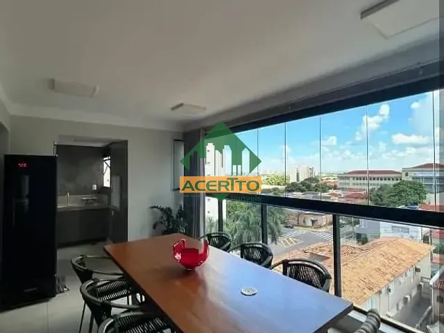 Apartamento 3 quartos e 4 banheiros, para alugar, no bairro Vila Mendonça em Araçatuba