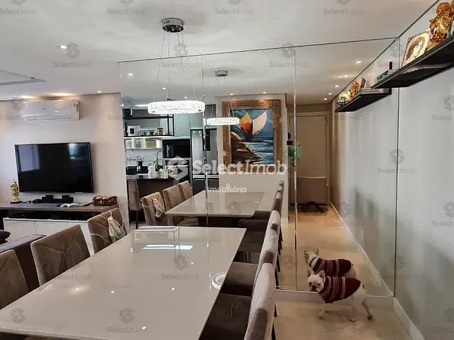 Apartamento com 88m² 2 quartos e 3 banheiros, à venda, no bairro Campestre em Santo André