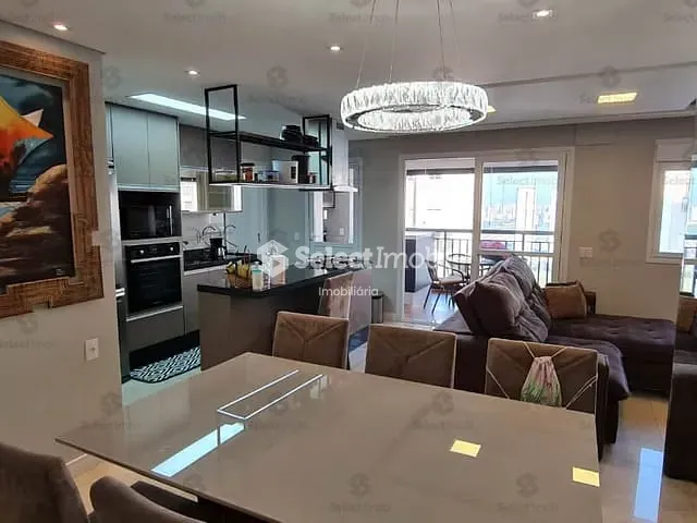 Apartamento com 88m² 2 quartos e 3 banheiros, à venda, no bairro Campestre em Santo André
