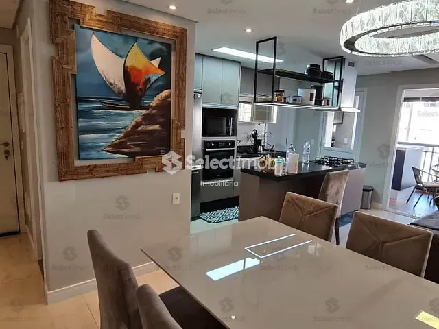 Apartamento com 88m² 2 quartos e 3 banheiros, à venda, no bairro Campestre em Santo André