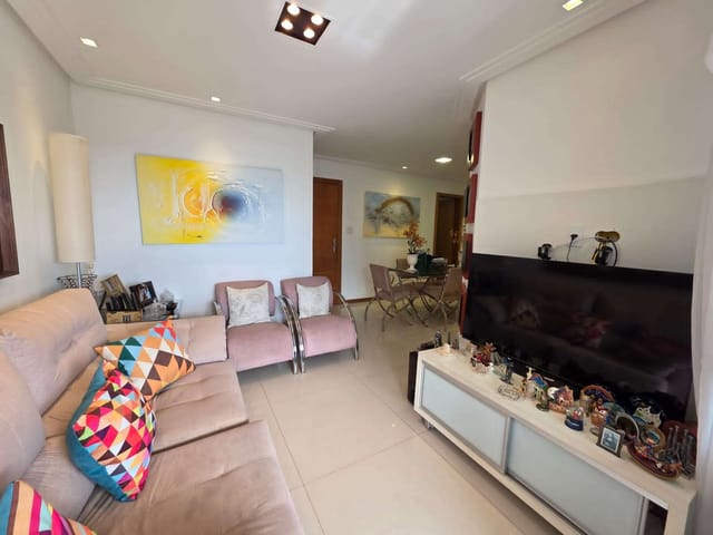 Apartamento com 109m² 3 quartos e 3 banheiros, à venda, no bairro Armação em Salvador