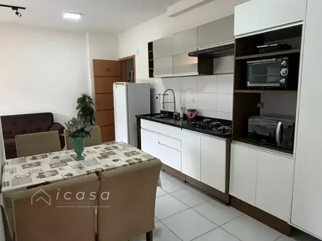 Apartamento com 51m² 2 quartos e 2 banheiros, à venda, no bairro Perequê-Mirim em Ubatuba