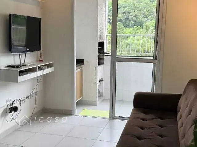 Apartamento com 51m² 2 quartos e 2 banheiros, à venda, no bairro Perequê-Mirim em Ubatuba